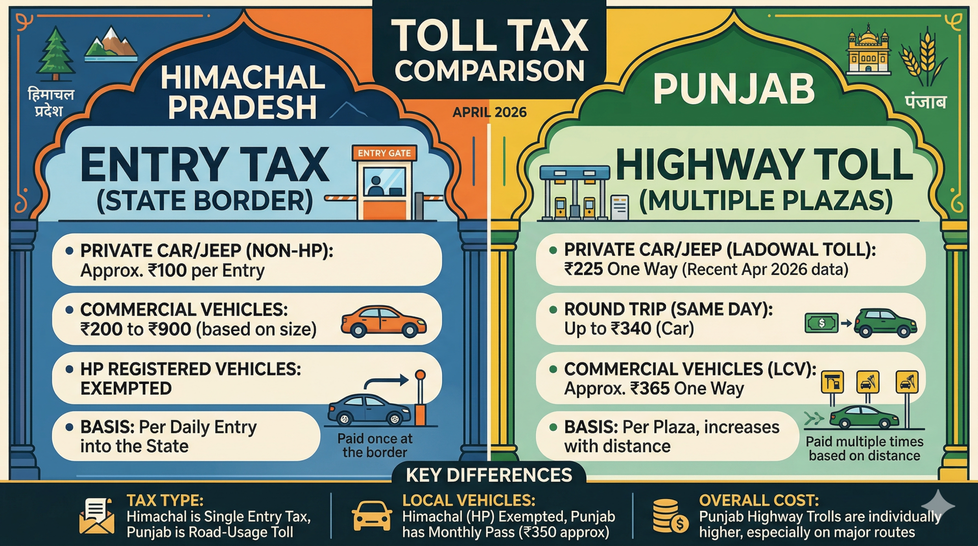 हिमाचल vs पंजाब – टैक्स के नाम पर 'बवाल' या सियासी खेल?